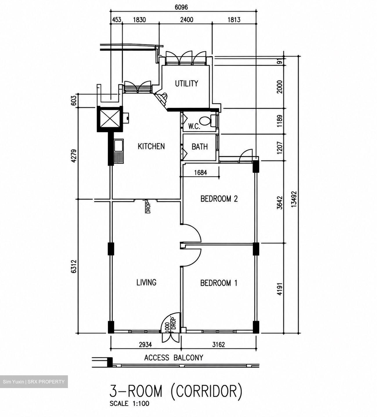Blk 21 Dover Ville (Queenstown), HDB 3 Rooms #628814021